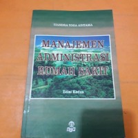 Manajemen Administrasi Rumah sakit