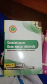 standar luaran keperawatan indonesia